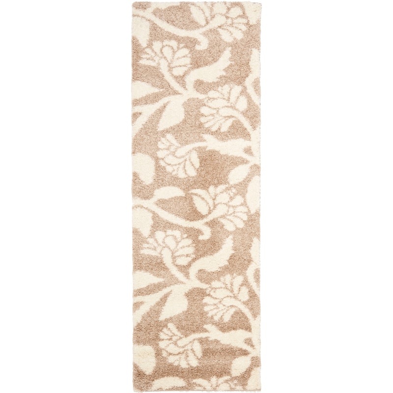 SAFAVIEH Florida Shag Neliha Floral 1.2-inch Thick Rug