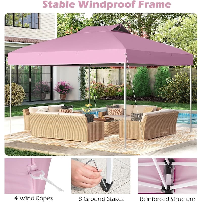 Pop Up Canopy Outdoor Sun Shade Portable Beach Tent