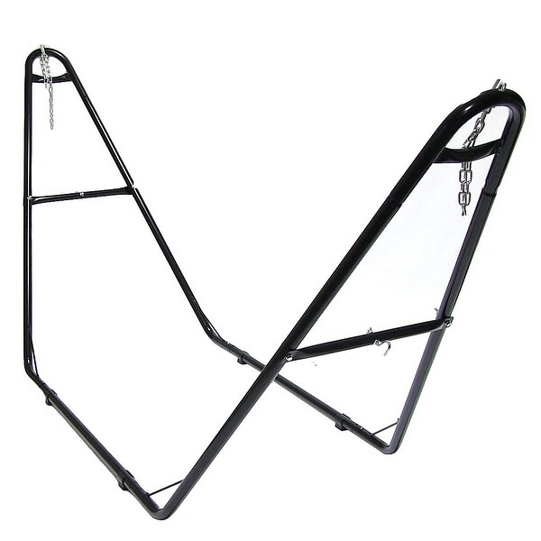 Sunnydaze Universal Heavy-Duty Hammock Stand 2-Person - for 9-14-Foot Hammocks