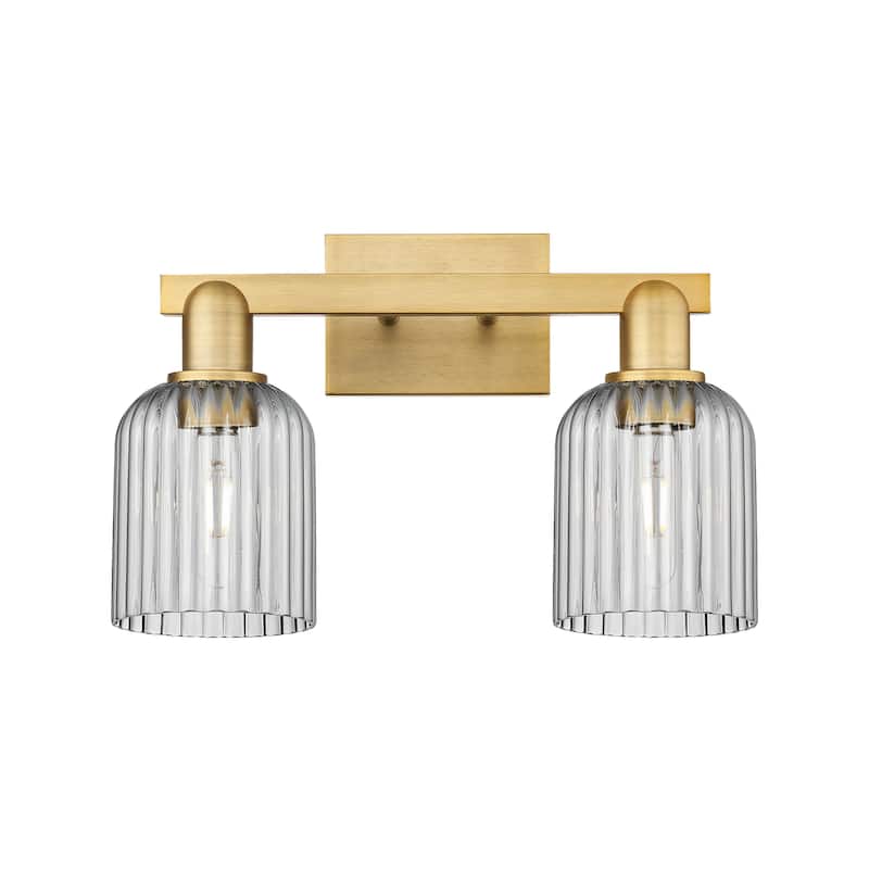 Innovations Lighting Downtown Urban - Bridal Veil - 2 Light 16" Bath Vanity Ligh