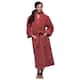 Classic Turkish Cotton Thick Luxurious Shawl Collar Bathrobe - M - Beige