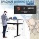 preview thumbnail 6 of 51, Futzca Height Adjustable Electric Standing Desk Sit Stand Computer Stand up Desk with Splice Board
