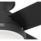Hunter 52" Dempsey Flush Mount Ceiling Fan w/ LED Light Kit and Handheld Remote