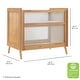 preview thumbnail 18 of 33, BreathableBaby Breathable Mesh 2-in-1 Mini Crib, Greenguard Gold Certified