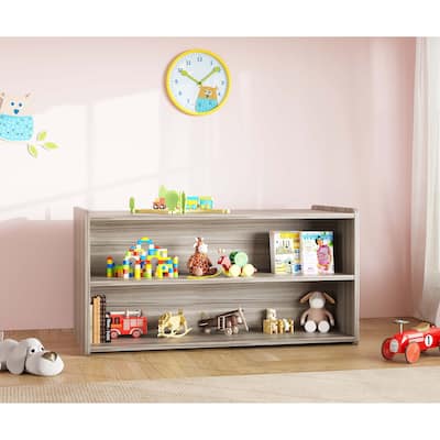Tot Mate Laminate Toddler Double Sided Storage Shelf - 46" x 23 1/2" x 23 1/2"