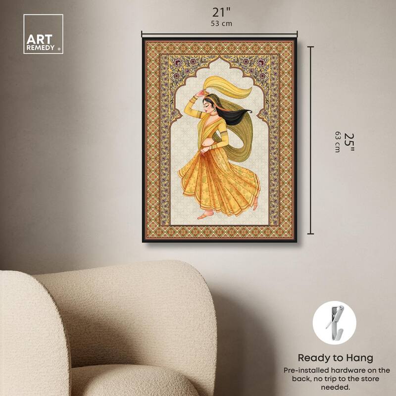 Dancing Princess Canvas by Art Remedy