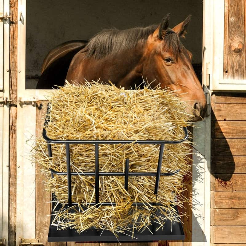 Long Wall Mounted Horse Hay Holder