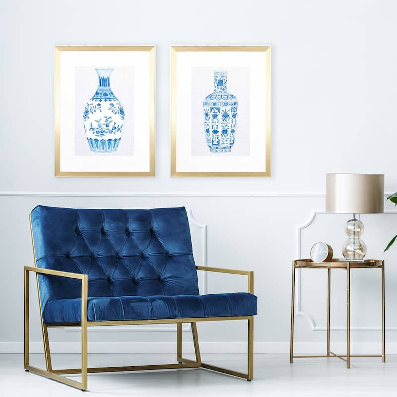 Propac Images Ming Vase A Set of 2 Wall Art - Blue