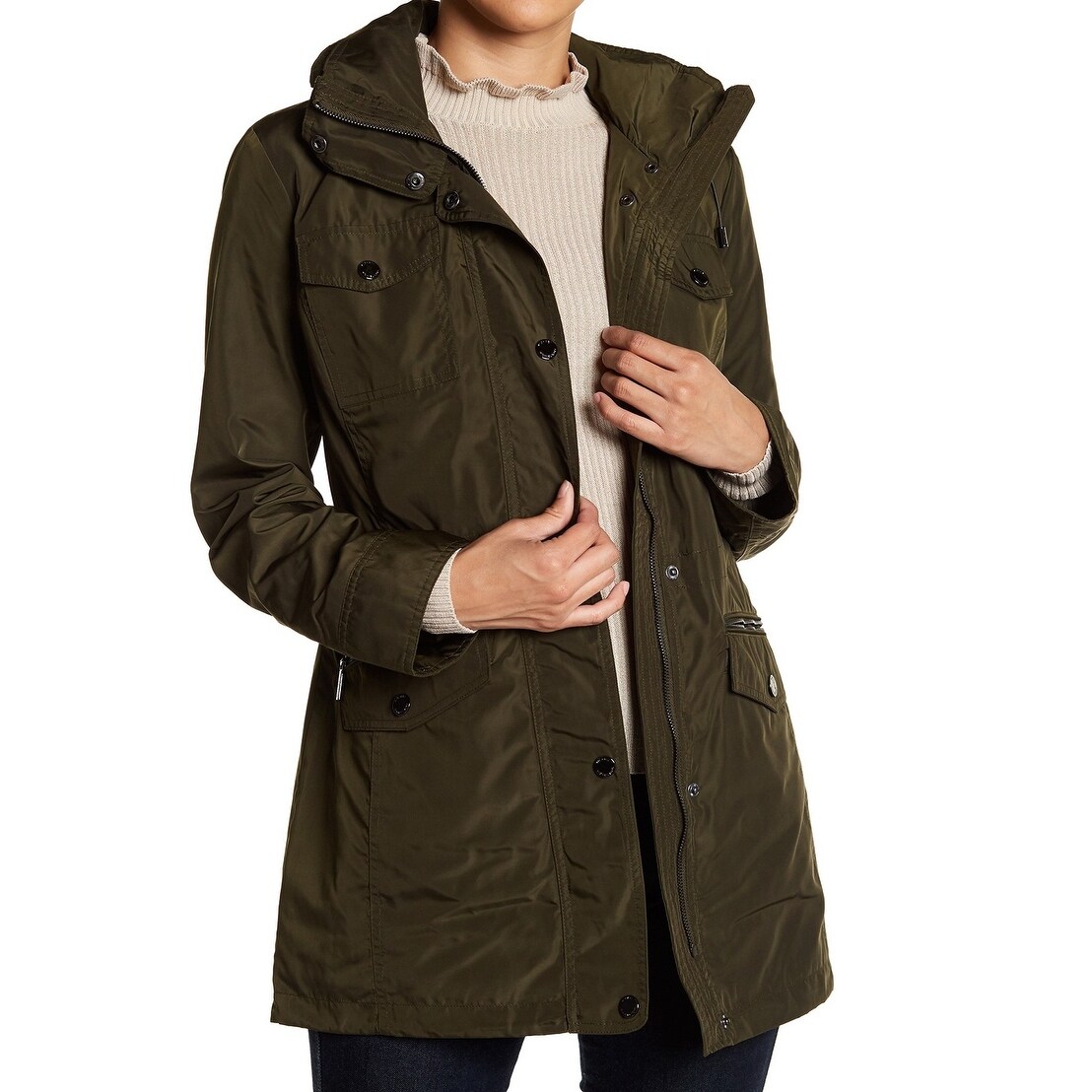 michael kors hooded anorak