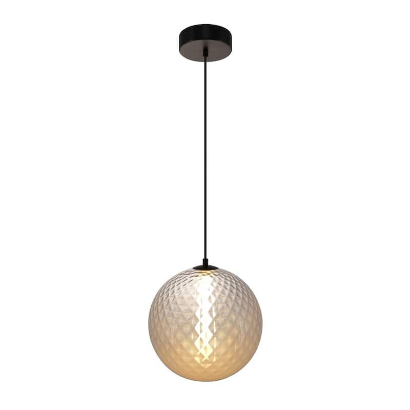 Artcraft Celeste Integrated LED Pendant 12" - Gunmetal Finish