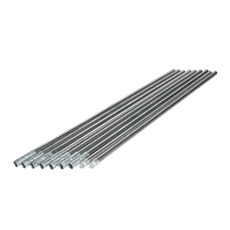 ALEKO Galvanized Steel Chain Link Fence 4X50 Feet Complete Kit
