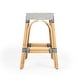 preview thumbnail 11 of 124, Robias 24.5" Rattan Rectangular Counter Stool