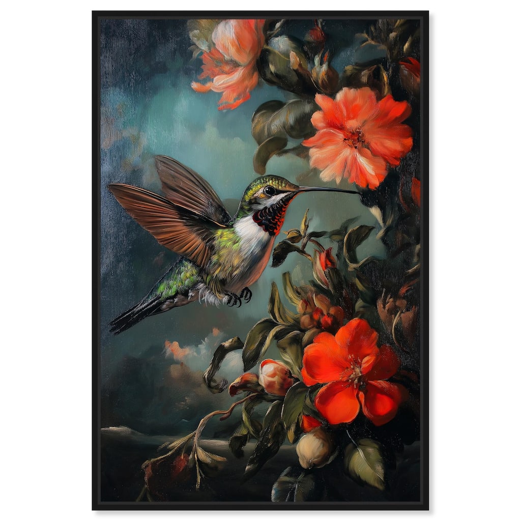 Whirring Wings II Canvas by Art Remedy