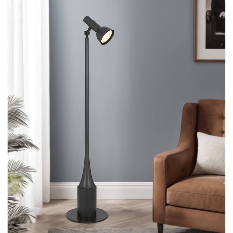 CCT (Color Changing Temperature) 10W Intergrated dimmable LED floor lamp with touch sensor switch and adjustment shade