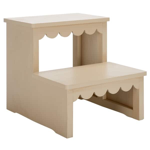 slide 2 of 11, SAFAVIEH Haven 2-Step Stool - 15" W x 18" D x 15" H Brown/Black