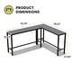 preview thumbnail 53 of 131, Crestlive Products Patio Outdoor Rectangle Bar Table Combinable Pub Table