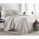Oversized Solid 3-piece Quilt Set by Southshore Fine Linens - Bone - Twin - Twin XL