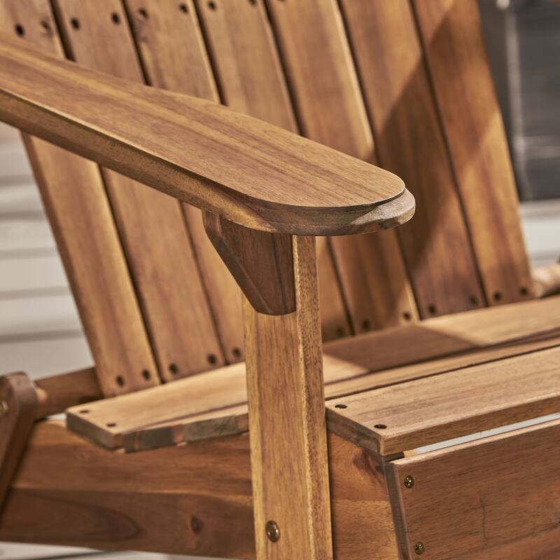 Malibu Outdoor Adirondack Rocking Chair by Christopher Knight Home