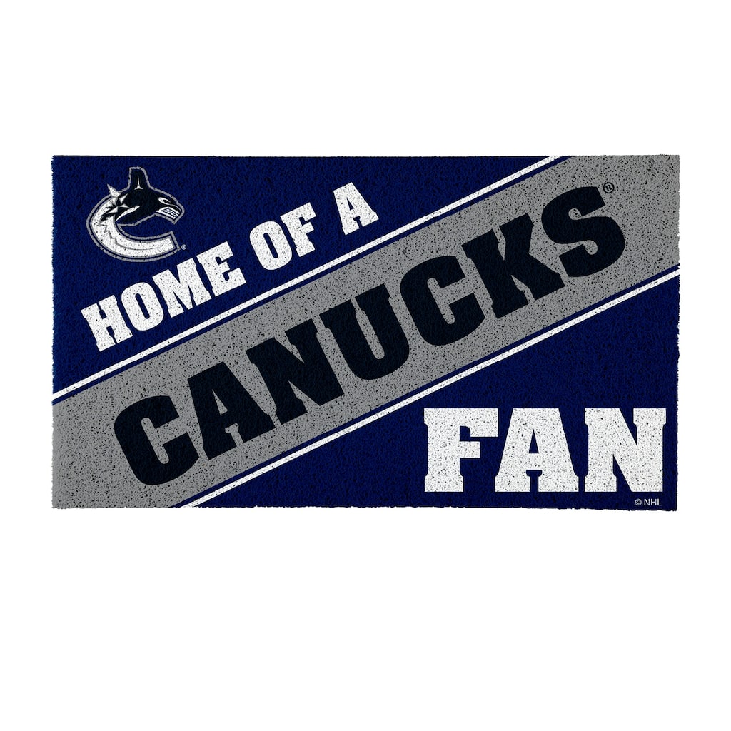 Vancouver Canucks PVC Door Mat