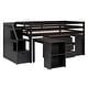 preview thumbnail 25 of 49, Twin Loft Bed with Desk, Drawers & Storage Stairs