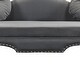 Velvet Upholstered Loveseat Sofa Bedside Entryway Bench with 2 Pillows ...