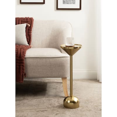 Kate and Laurel Frisk Metal Drink Table