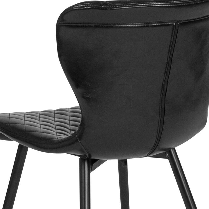Contemporary Vinyl Upholstered Chair