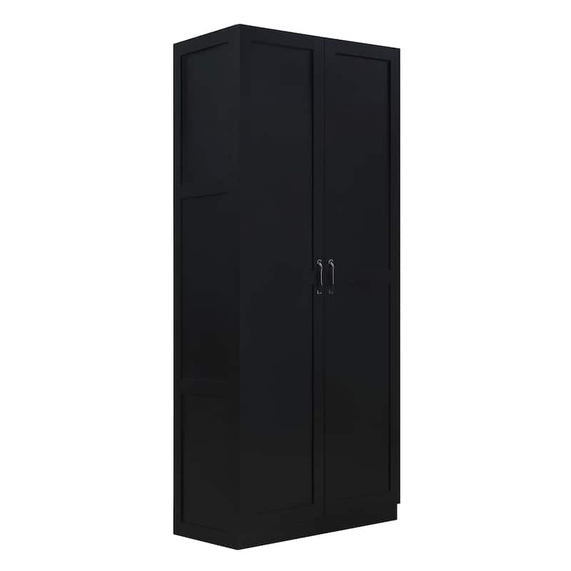 Manhattan Comfort 2-Piece Modern Cornelia Storage Closet