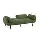 preview thumbnail 6 of 24, 73.5 Inch Futon Sofa Bed Convertible Upholstered Couch Sleeper