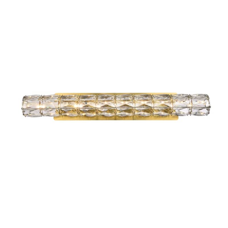 Elegant Lighting Valetta 4-11/16" Tall Integrated LED Wall Sconce - Gold
