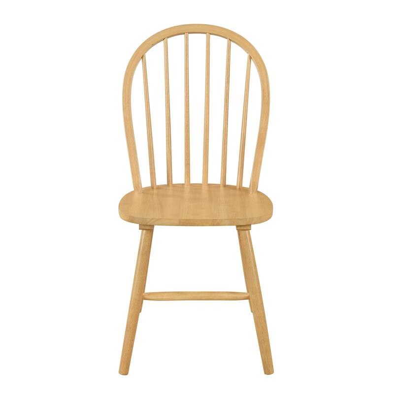 Declan Farmhouse High Back Spindle Dining Chairs (Set of 2) by Christopher Knight Home - 36"H