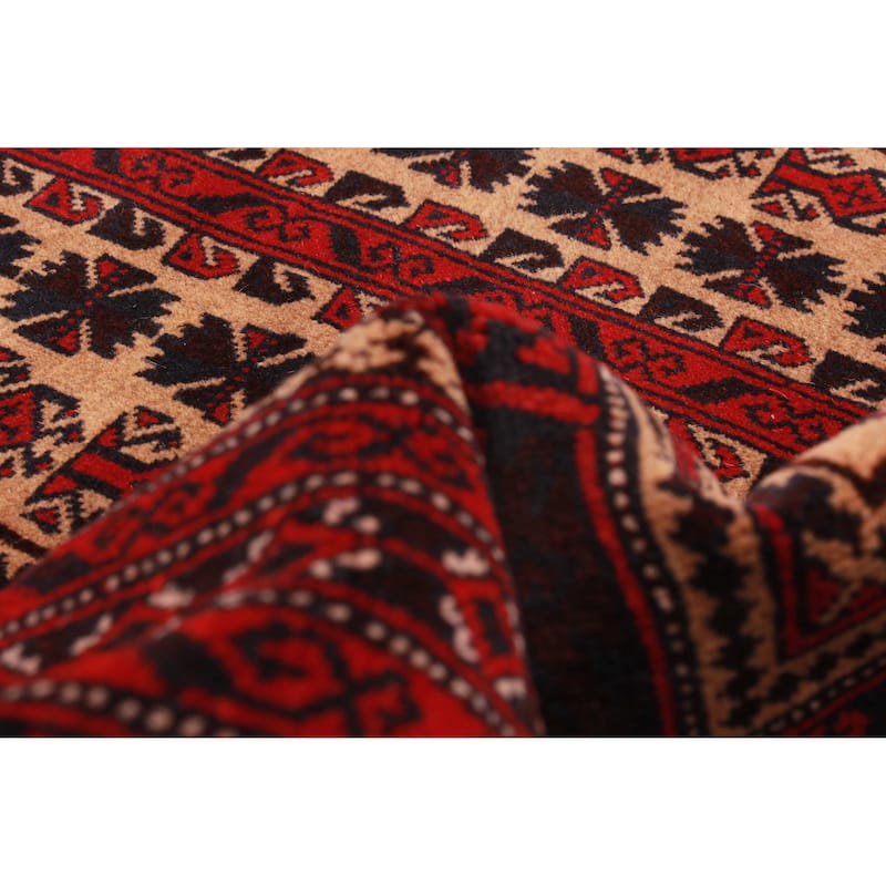 Teimani Tan Rug 3'0" x 4'11" - 3'0 x 4'11