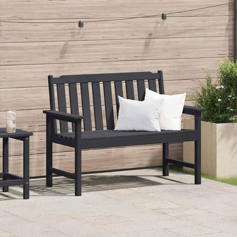 vidaXL Garden Bench / Chair Plastic - 120 x 59 x 88cm