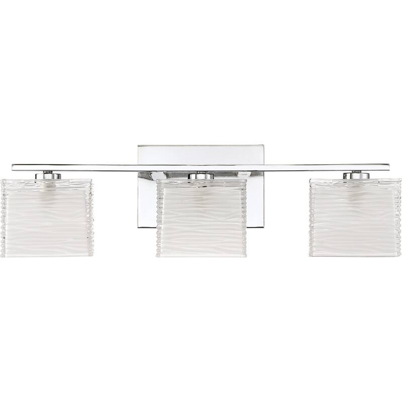 Quoizel Westcap 3-Light 7" Bathroom Vanity Light - Polished Chrome