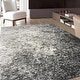 preview thumbnail 13 of 26, World Rug Gallery Contemporary Ombre Soft Plush Shag Area Rug