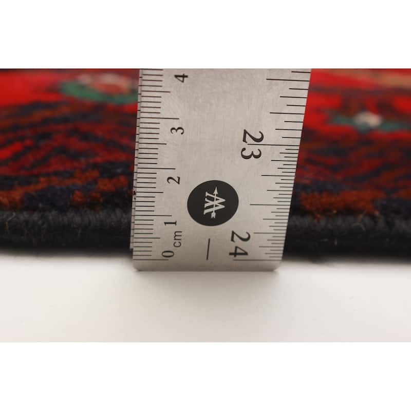 Teimani Red Rug 3'2" x 4'10" - 3'2 x 4'10
