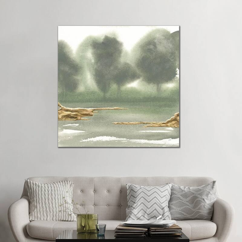 iCanvas "Gold Earth VI" by Chris Paschke Canvas Print