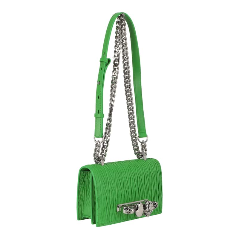 Alexander McQueen Mini Jeweled Shoulder Bag