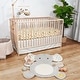 preview thumbnail 1 of 3, The Peanutshell Elephant Safari Crib Bedding, Tummy Time Mat & Security Blanket Set, 4-Piece Set
