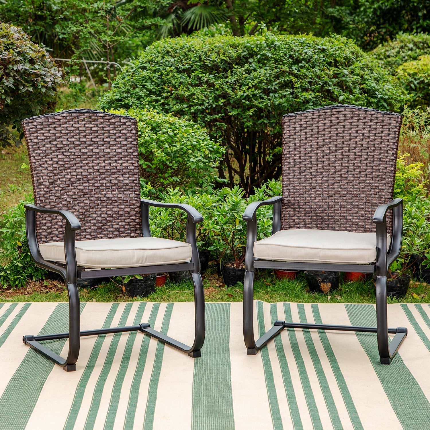 Outdoor spring deals rocking chair