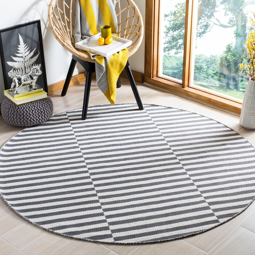 SAFAVIEH Handmade Flatweave Montauk Helena Casual Cotton Rug