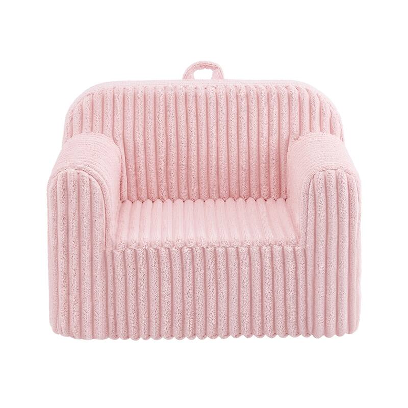 Kids Armchair Toddler Couch Baby Sofa Chair with Sherpa Fabric
