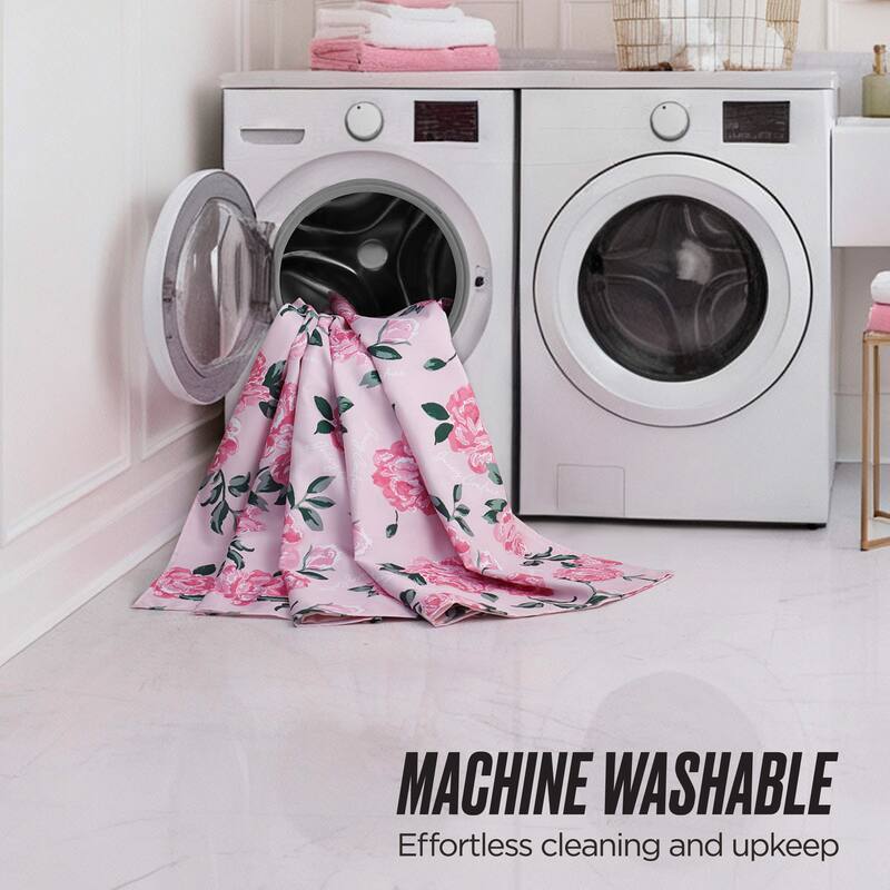 Juicy Couture 13-Piece Shower Curtain and Hooks Set