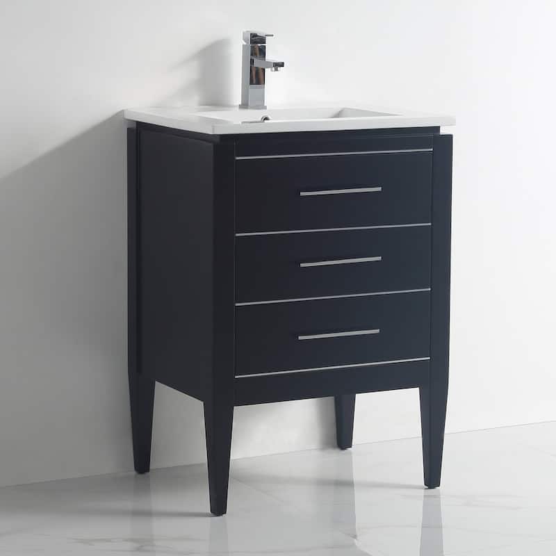 Ayer 24" Single Bathroom Vanity Set - 18D x 24W x 34H