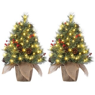 2pcs 3FT GarveeHome Small Christmas Tree - 3 Foot - Bed Bath & Beyond ...