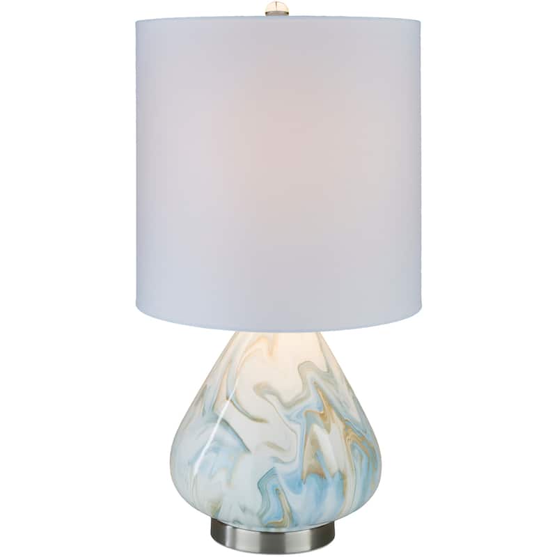 Bremhill White Transitional Table Lamp