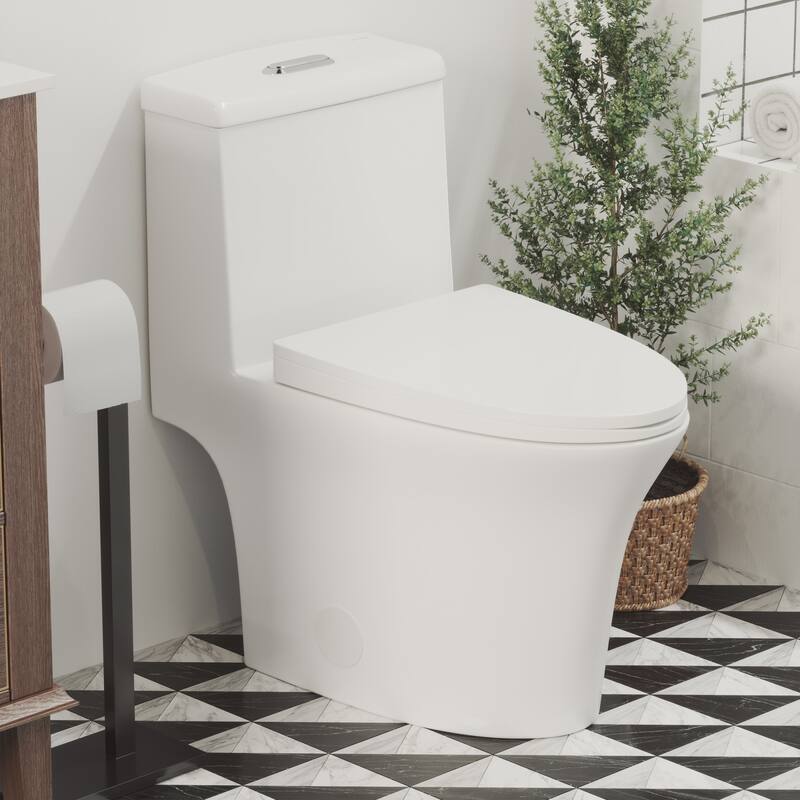 Swiss Madison SM-1T285 Hugo 1.6 GPF Dual Flush One Piece Elongated