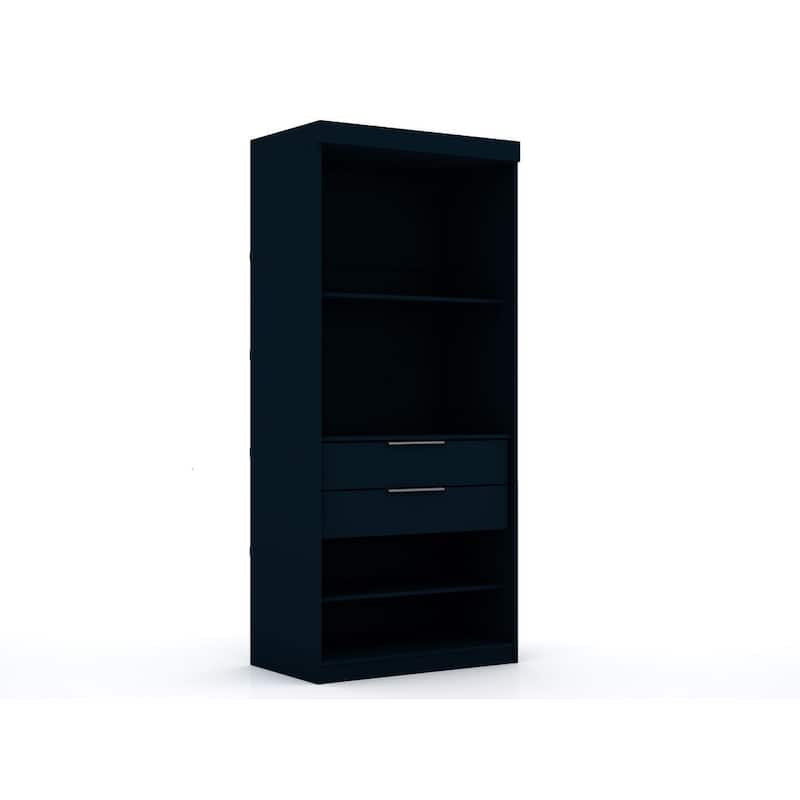 Mulberry 2.0 Modern 3 Sectional 6 Drawer Wardrobe Closet Set of 3