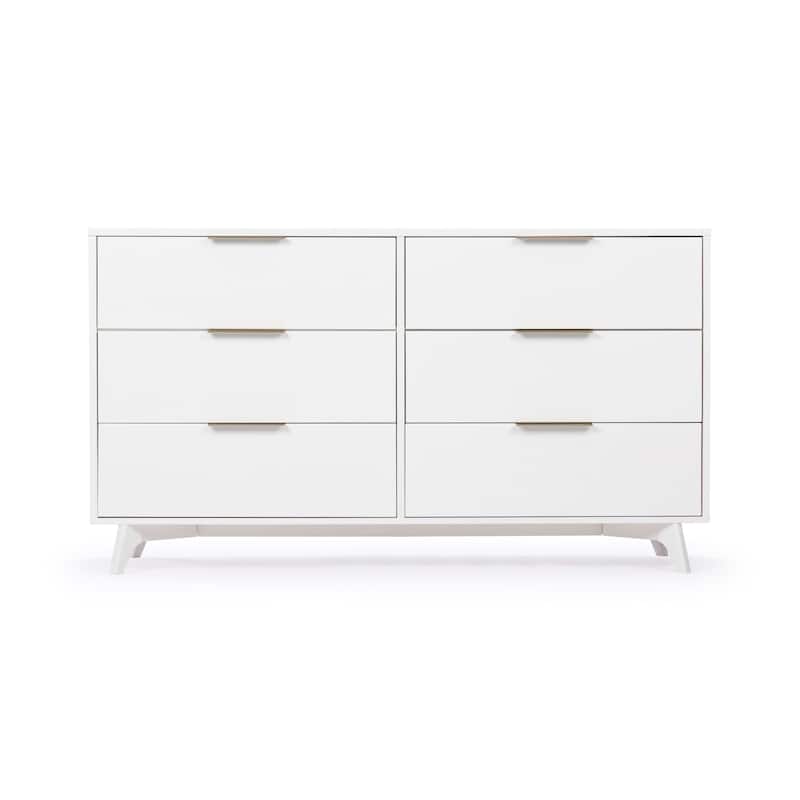 Plank and Beam Haven 6-Drawer Dresser with Drawer Pull Handles