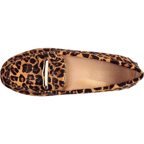 Ashby Loafer Tan Leopard Haircalf 